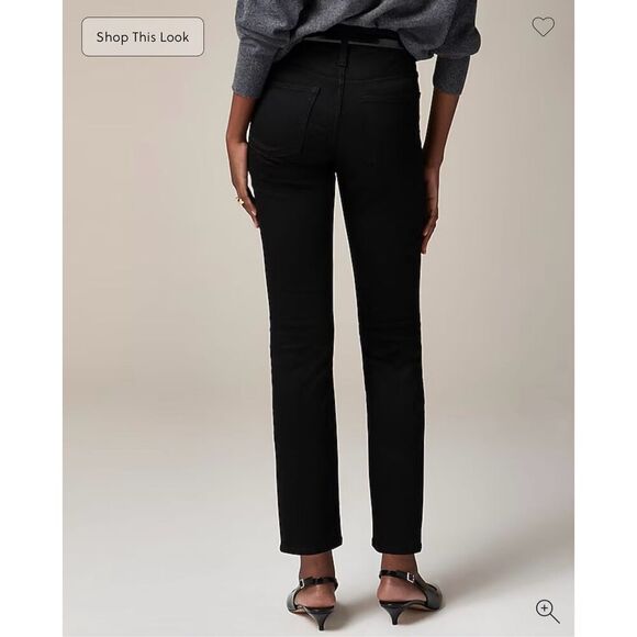 J. Crew Slim jean in True Black Size 25 Tall NWT CC547 - Picture 3 of 12